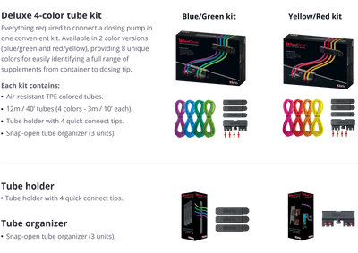 ReefDose Accessory Kit - Red/Yellow