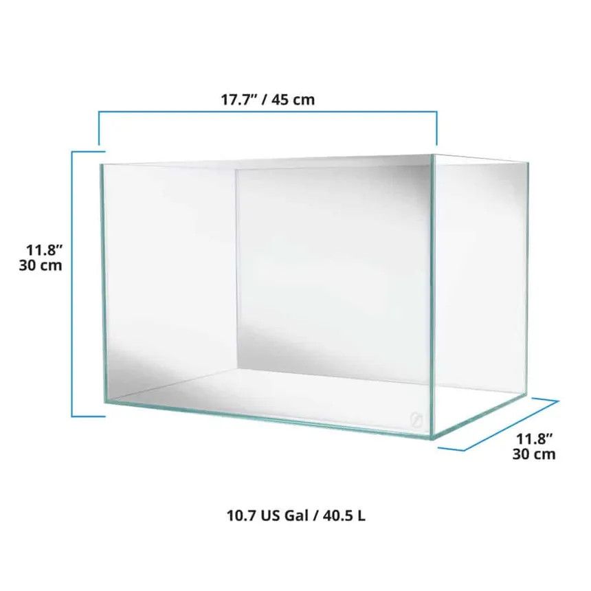 Fluval Visi-White Rimless Tank 45P 10 gal