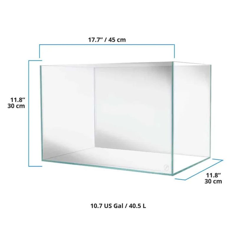 Fluval Visi-White Rimless Tank 45P 10 gal