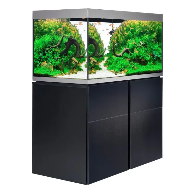 STAND, FLUVAL SIENA CABINET, BLACK - 88 GALLON