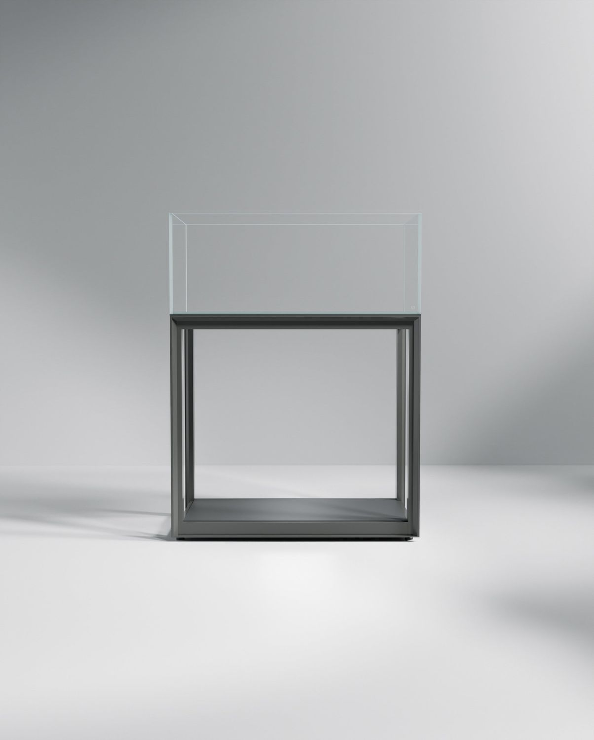 Aluminum Stand - 90U - Grey, Frame Only (No Doors)