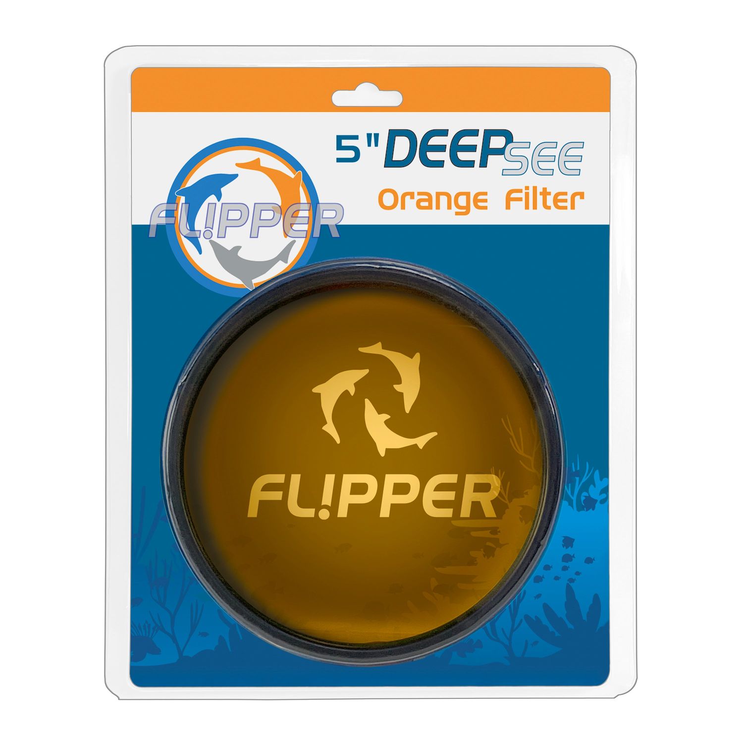 Flipper - DeepSee Orange Lens Filter - Max 5"