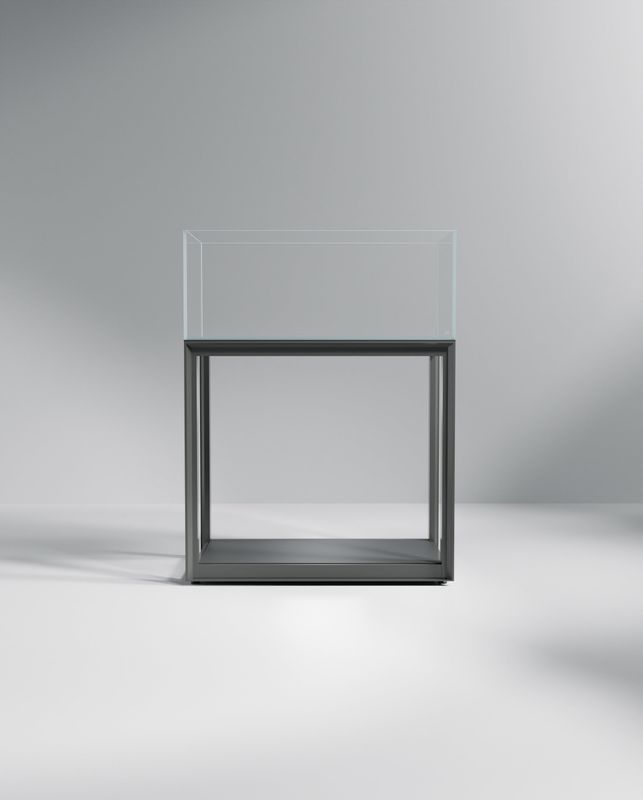 Aluminum Stand - 90U - Grey, Frame Only (No Doors)