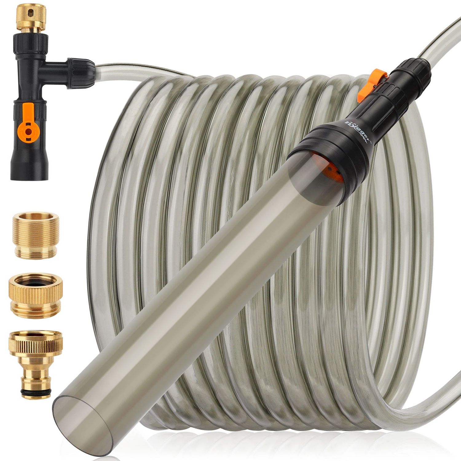 Hygger - Water Changer with Metal Faucet Connector