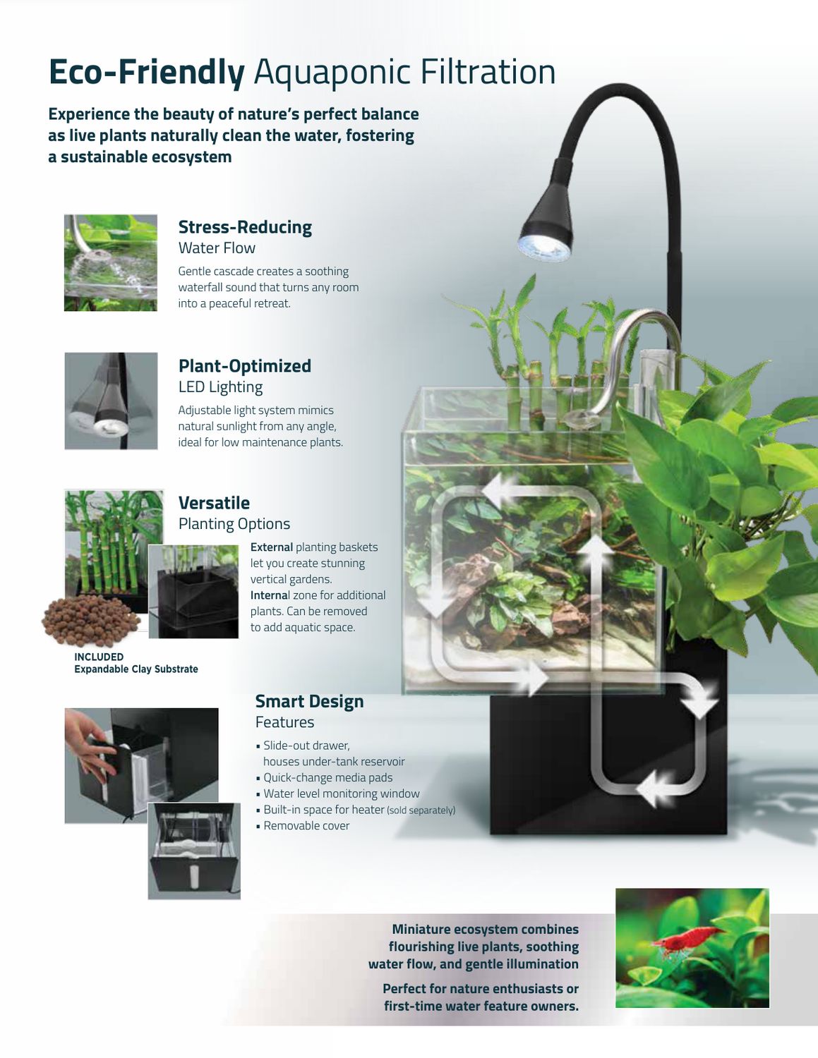 Fluval Kühl Microscaping Aquarium Kit - Black
