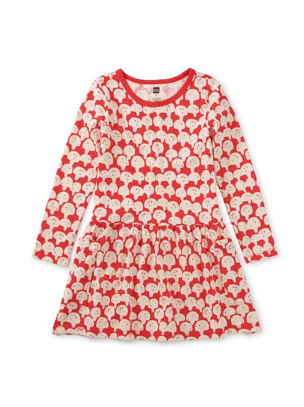 Long Sleeve Pocket Dress