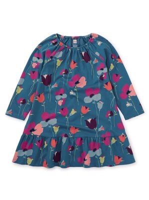 Drop Waist Skirted Dress