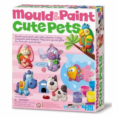 4M Mould &amp; Paint Cute Pets