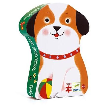 D&#39;Jeco Silhouette Puzzle /Firmin, little puppy / 24 PCS