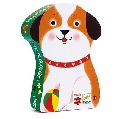 D&#39;Jeco Silhouette Puzzle /Firmin, little puppy / 24 PCS