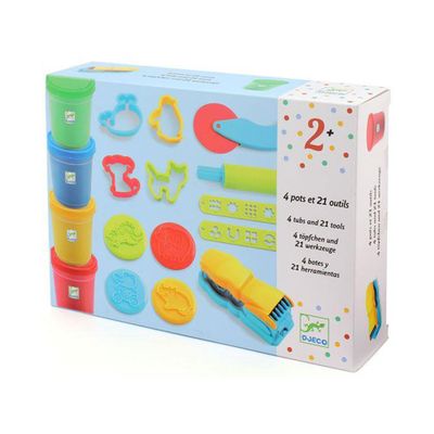 Introduction to dough 4 tubes / 21 tools