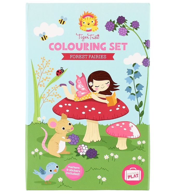 FOREST FAIRIES - COLOURING SET