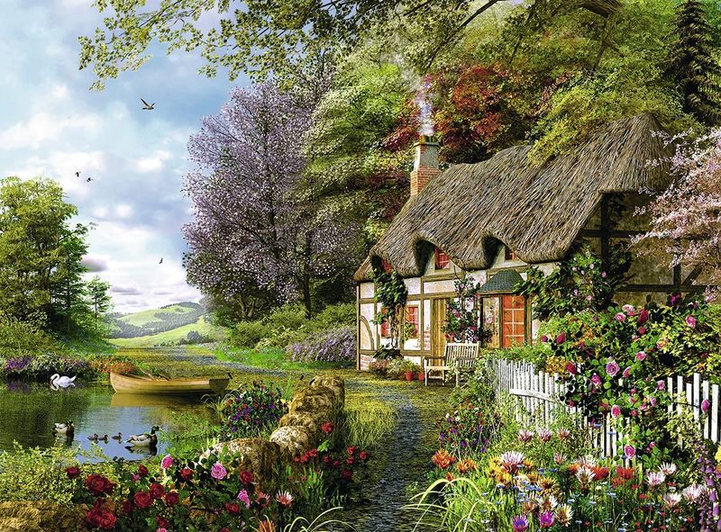 Ravensburger 1500Pcs Country Cottage