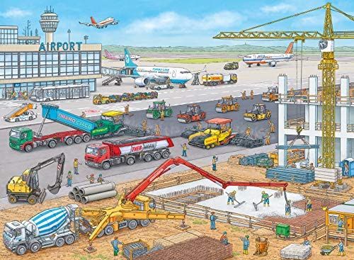 Ravensburger 100 PCS Construction at the Airport