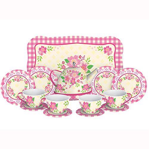 FANCY TIN TEA SET