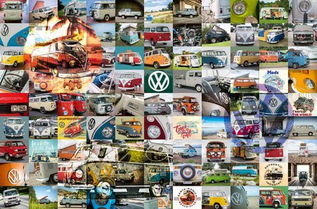 Ravensburger 3000PCS 99 VW Camper Van Moments