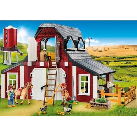 Barn with Silo