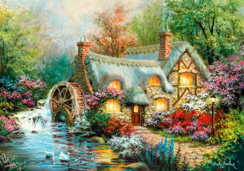 Clementoni 1500 PCS COUNTRY RETREAT