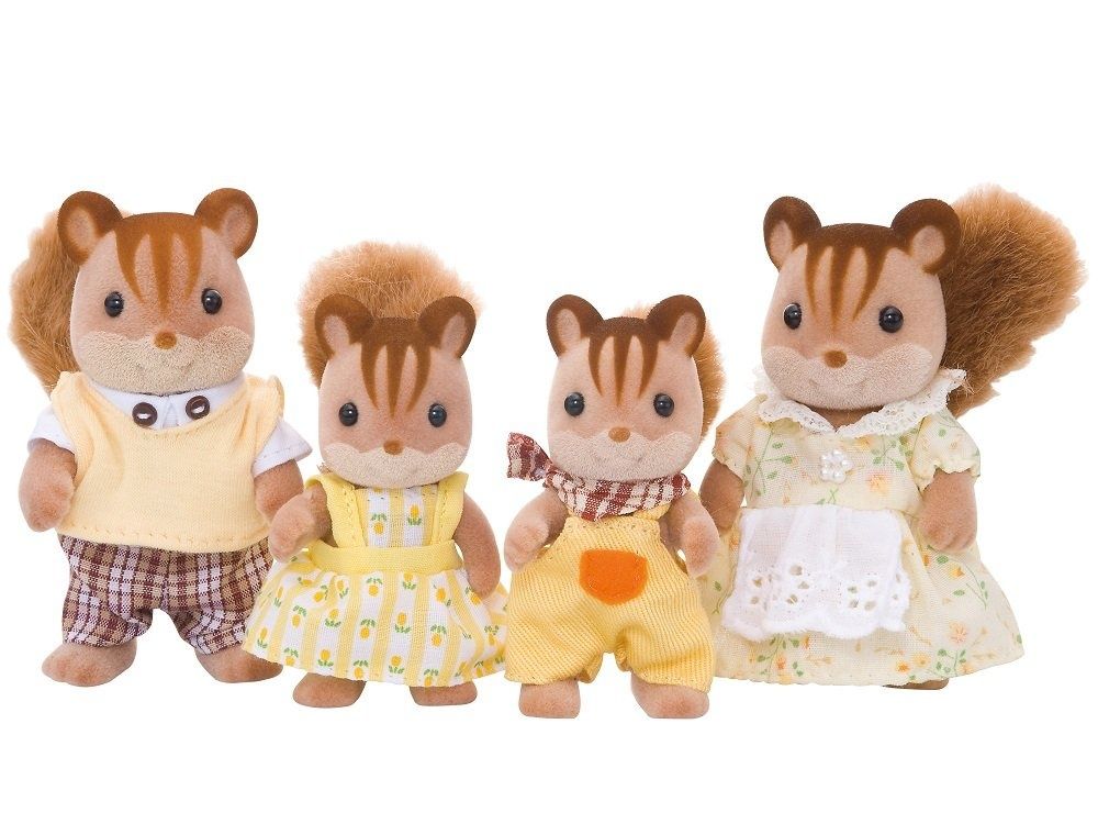 Calico Critters Chipmunk Family