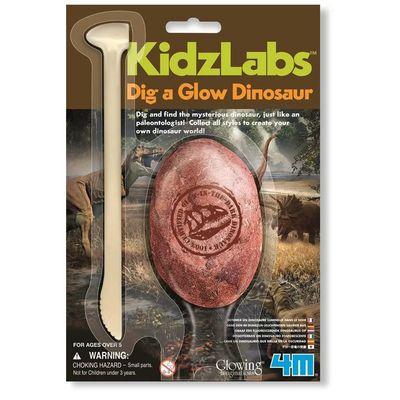 4M Science Dig A Glow Dinosaur