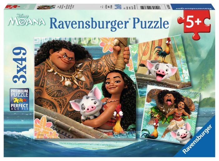 Born To Voyage (3 x 49 pc Puzzles)