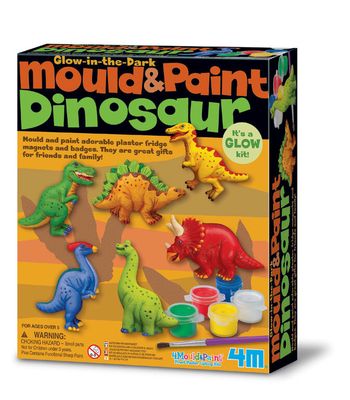 4M Mould &amp; Paint Dinosaurs