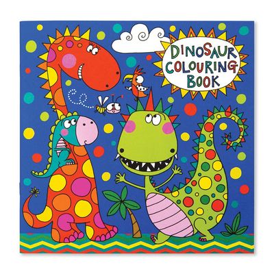 Square Colouring Book - Dinosaur - 8x8