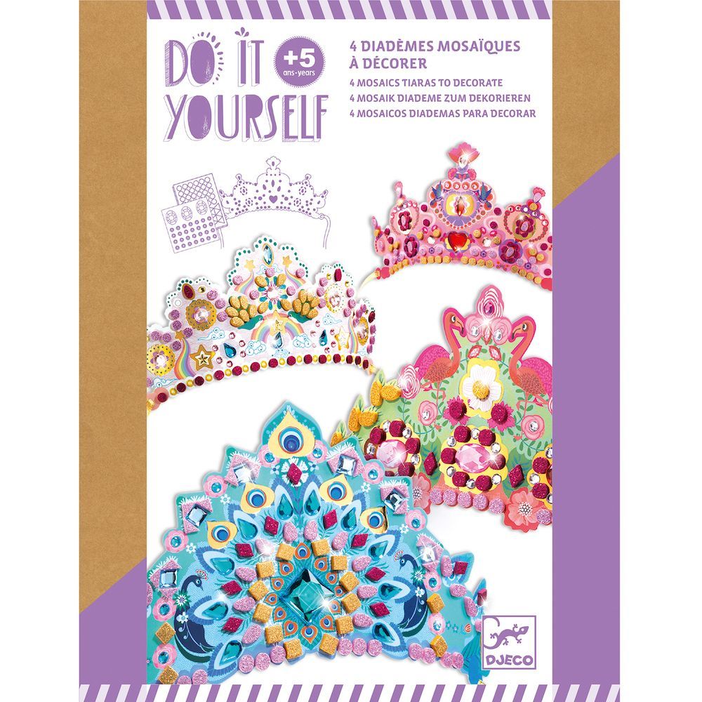 DIY / Mosaic Tiaras / Like a princess