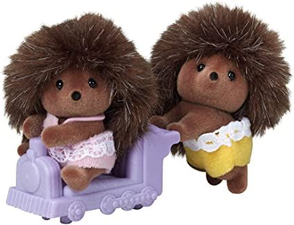 Calico Critters Picklewood Hedgehog Twins