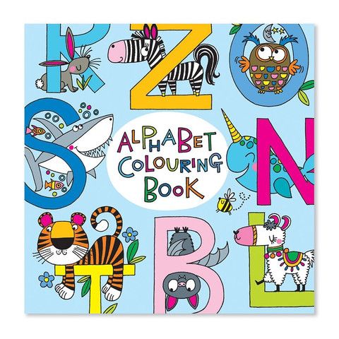 Square Colouring Book - Alphabet