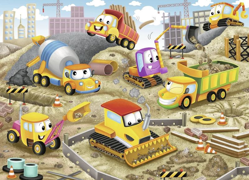35 Piece Puzzles Raise the Roof!