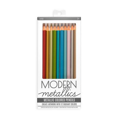 Modern Metallics Pencil Crayons