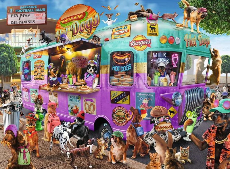 Ravensburger 300 PCS Hot Dogs