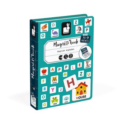 MAGNETIBOOK ALPHABET - ENGLISH