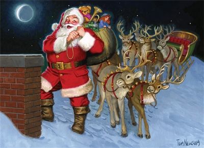 Up on the Rooftops Family Puzzle