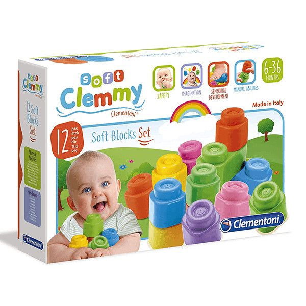 Clemmy 12 Soft Blocks