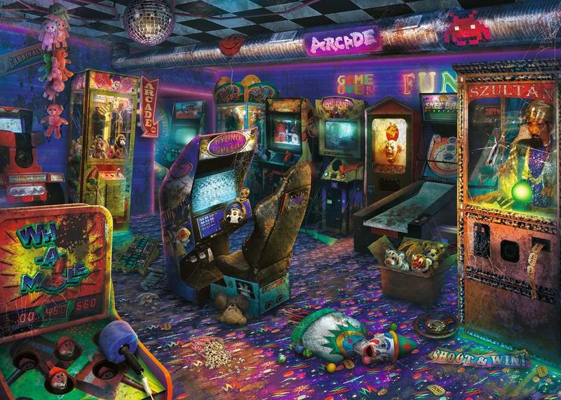 Ravensburger 1000PCS Forgotten Arcade