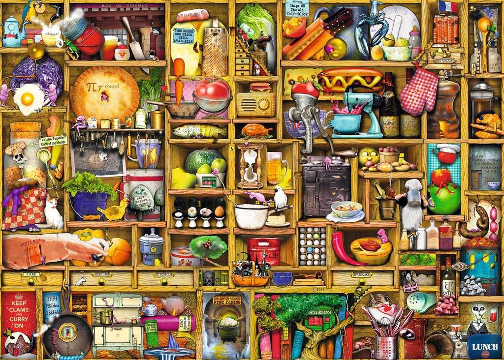 Ravensburger 1000PCS Kitchen Cupboard