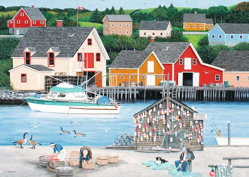 Ravensburger 1000PCS Fisherman&#39;s Cove