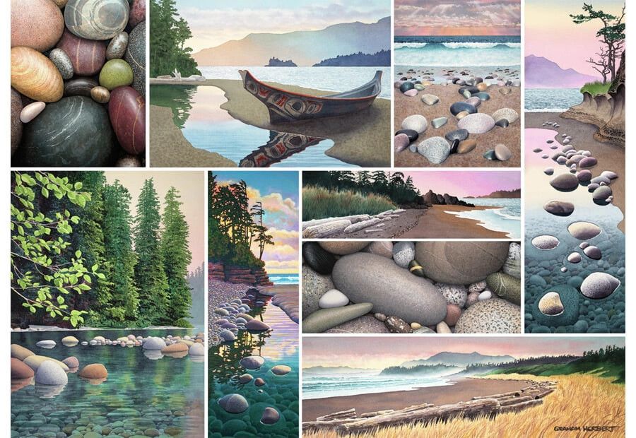 Ravensburger 1000 PCS  West Coast Tranquility