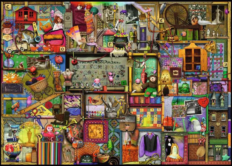 Ravensburger 1000PCS The Craft Cupboard