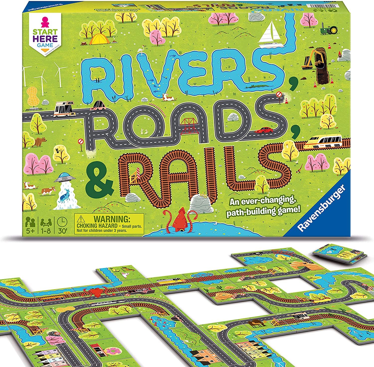Ravensburger Rivers, Roads &amp; Rails