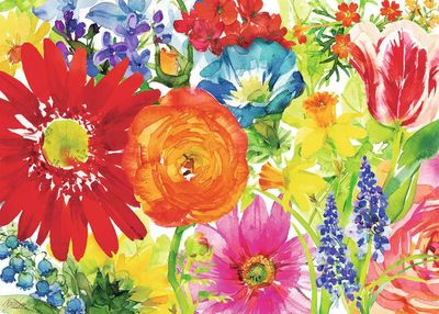 Ravensburger 1000PCS Abundant Blooms