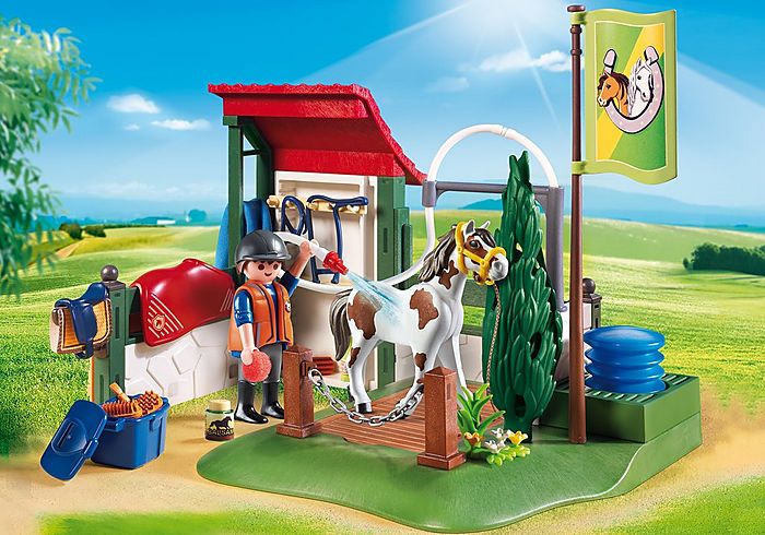 Horse Grooming Station