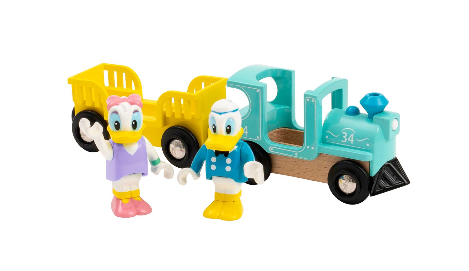 Donald and Daisey Duck Train
