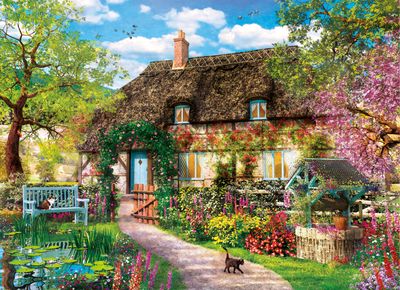CLEMENTONI 1000 PCS: THE OLD COTTAGE