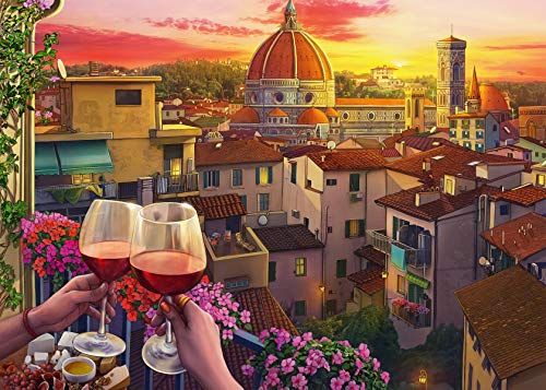 500PCS Large Format Cozy Wine Terrace