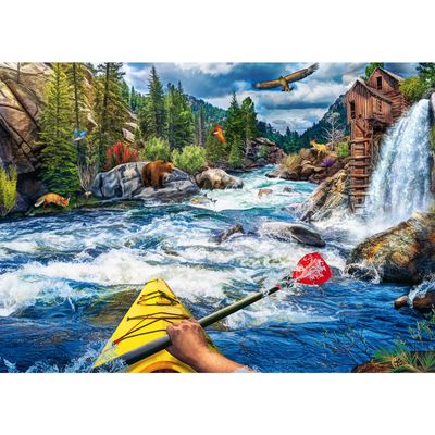 Ravensburger 1000PCS White Water Kayaking