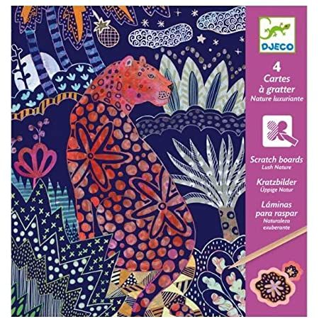 Djeco Scratch Cards / Lush Nature