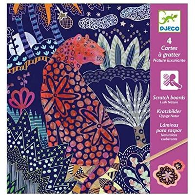 Djeco Scratch Cards / Lush Nature